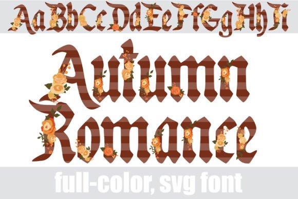 Autumn Romance: A Beautiful Font for Digital Design