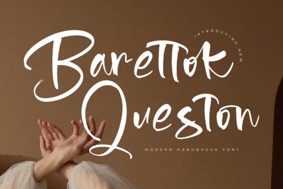 Barettok Queston: A Timeless Script Font for Editorial Design