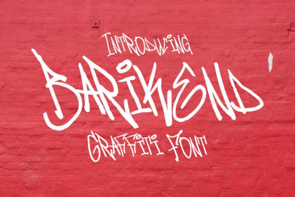 Barikend: A Font That Speaks the Language of Street Art