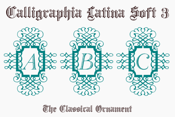 Calligraphia Latina Soft 3: A Designer’s Choice for Branding Projects