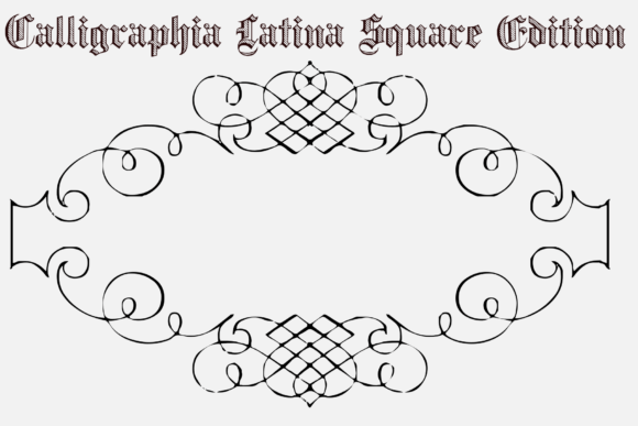Calligraphia Latina Square Edition: A Typeface for Impactful Digital Design