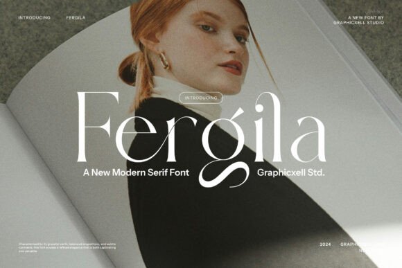 Fergila: A Serif Font with a Touch of Modern Elegance