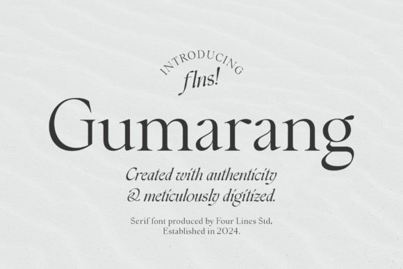 Gumarang: The Font That Elevates Your Campaigns