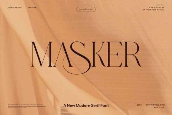 Masker: A Serif Font That Elevates Editorial Design