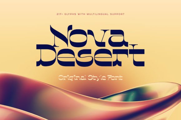 Nova Desert: A Serif Font That Elevates Branding