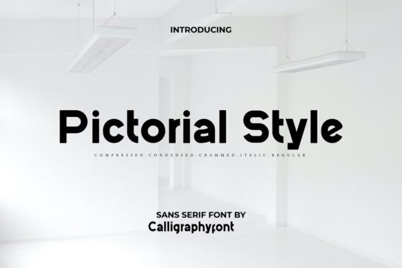 Pictorial Style Font: A Visual Powerhouse for Modern Marketing