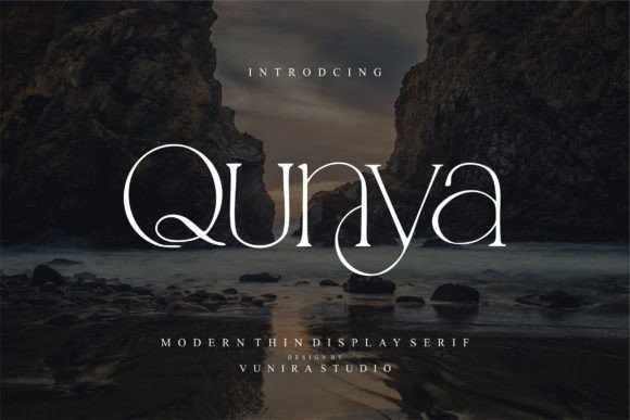 Qunya: A Serif Font That Elevates Your Craft Projects