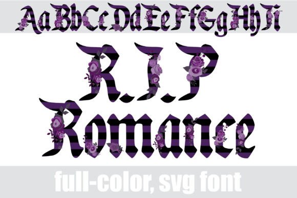R.i.p Romance: A Typeface for Editorial Elegance