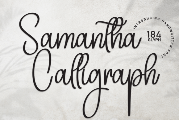 Samantha Calligraph: A Font That Feels Like a Handwritten Signature
