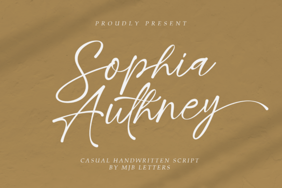 Sophia Authney: A Font for Editorial Grace