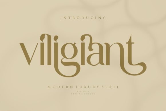 Viligiant: A Serif Font That Elevates Editorial Design